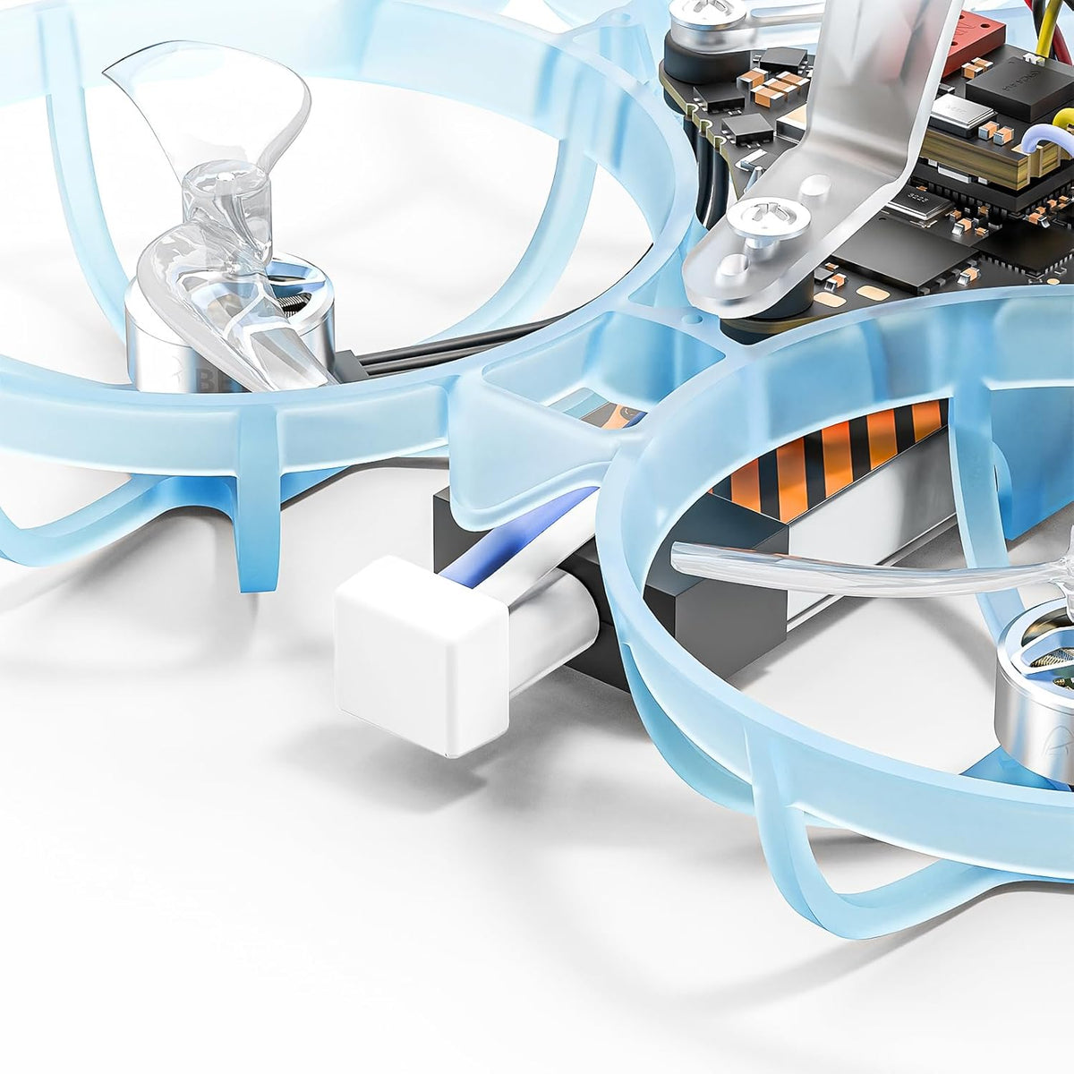 BETAFPV Air75 Borstelloze Whoop Quadcopter, Ultralight 1S 75 mm Micro Whoop drone met G473 5IN1 Air Flight Controller ELRS ontvanger, 0802SE 23000KV Motor, C03 FPV camera, voor FPV drone Racing