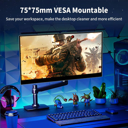 Draagbare Touchscreen Monitor – Portable Monitor – Externe Monitor – Extra Scherm – 17,3 Inch 4K – 120 Hz Verversingssnelheid