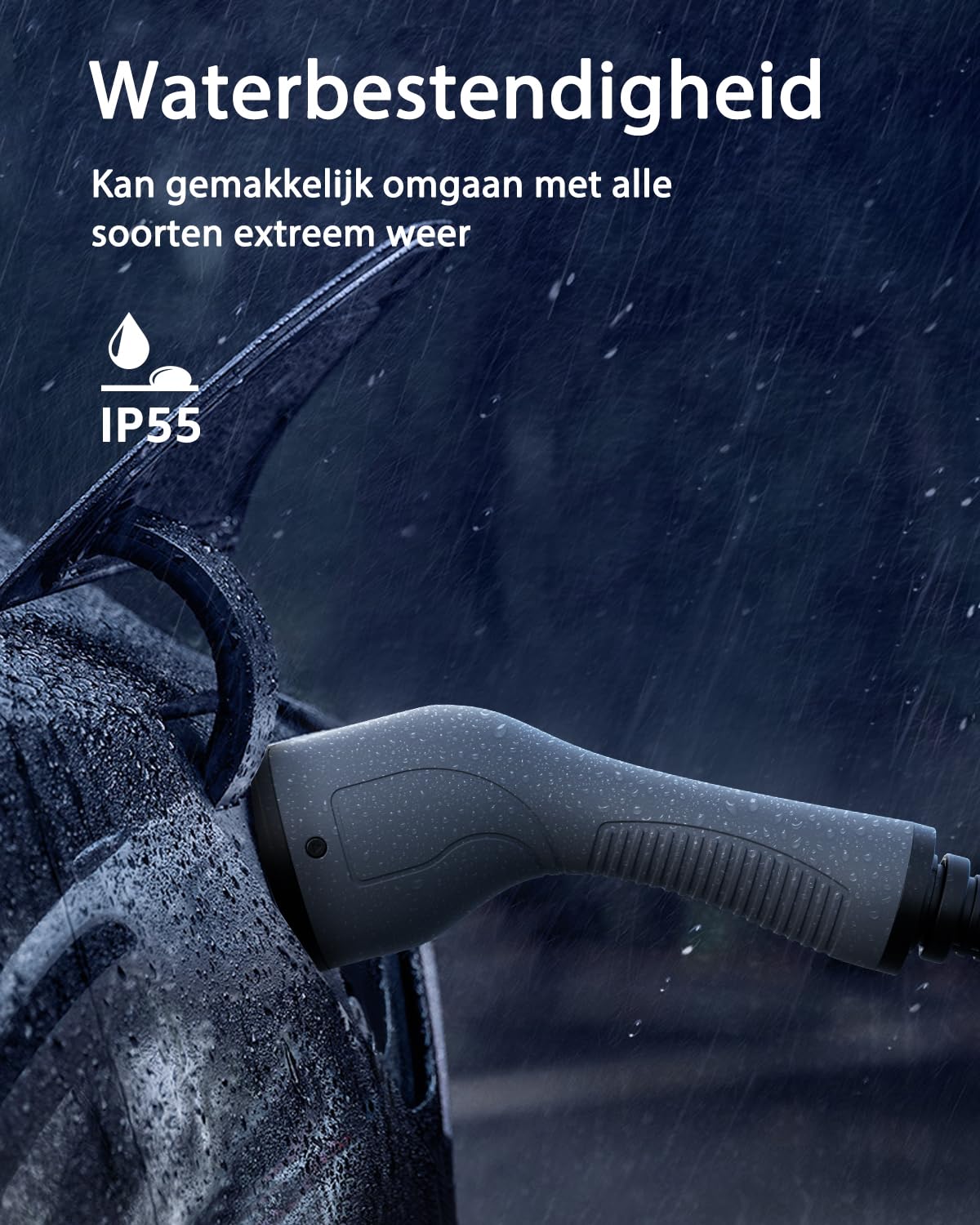 bokman EV oplaadkabel type 2, 22 kW / 32 A / driefasig / 3 meter / modus 3, hybride snellaadkabel voor elektrische voertuigen type 2 naar type 2