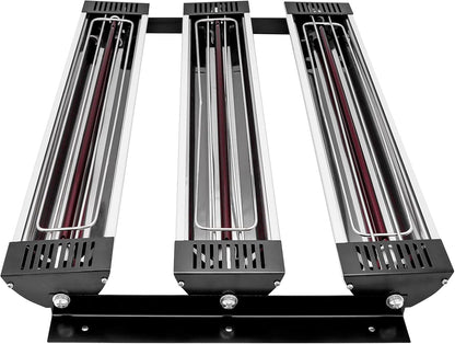 Infrared Lakdroger – Infrarood Droger – Verfdroger – Autolak Droger – Lakdroger Voor Meubels – 2 x 3000 W Vermogen – Hittebestendige Aluminium Behuizing
