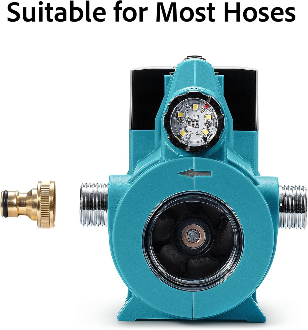 Draadloze Transferpomp – Waterpomp – Accu-pomp – Zelfaanzuigende Pomp – Mobiele Pomp – Compatibel met Makita 18 V – Draagbaar en Compact – Duurzaam ABS-kunststof
