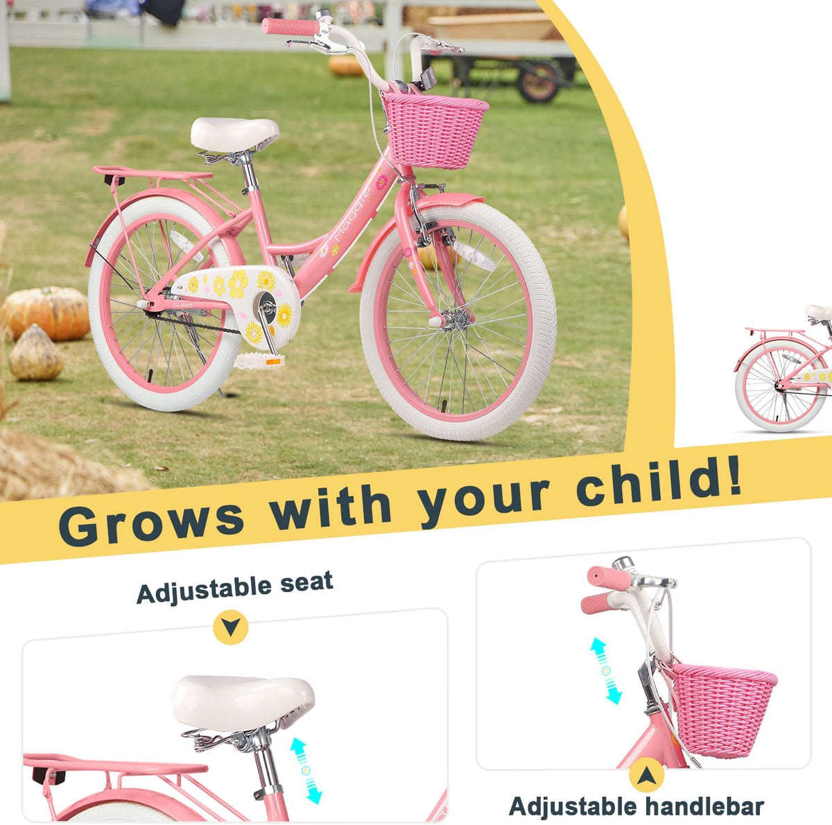 Glerc Kinderfietsen BGG1012YD20S-pw