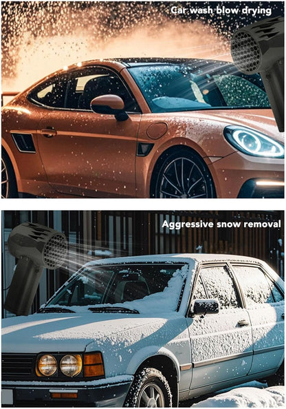 Jet Dryer Blower Met 64mm Duct Fan Voor Auto’s En Outdoor Activiteiten Krachtige 4000mAh Brushless Motor 1400g Stuwkracht 240km/h Windsnelheid Lichtgewicht Ontwerp Voor Professioneel Gebruik
