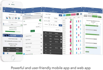 LinkTap G1S Draadloze Watertimer & Gateway - Cloudgestuurde Bewateringstimer met Slimme App voor Tuinen, Ruimer Bereik dan WiFi, Weerbewust, Manueel Aan/Uit & Digitale Lockout, IP66
