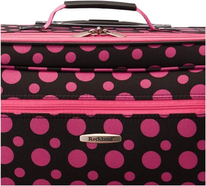 Rockland Mode Softside Uitbreidbare Rechtopstaande Bagage Set