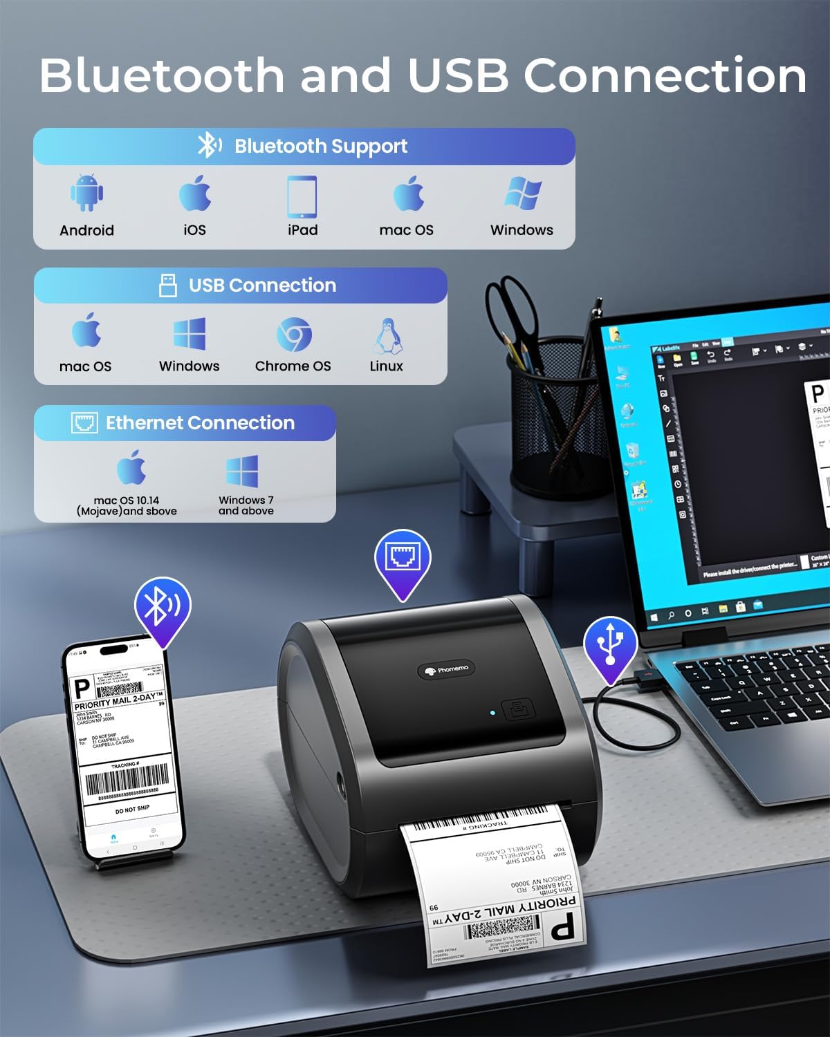 Phomemo D530PRO labelprinter