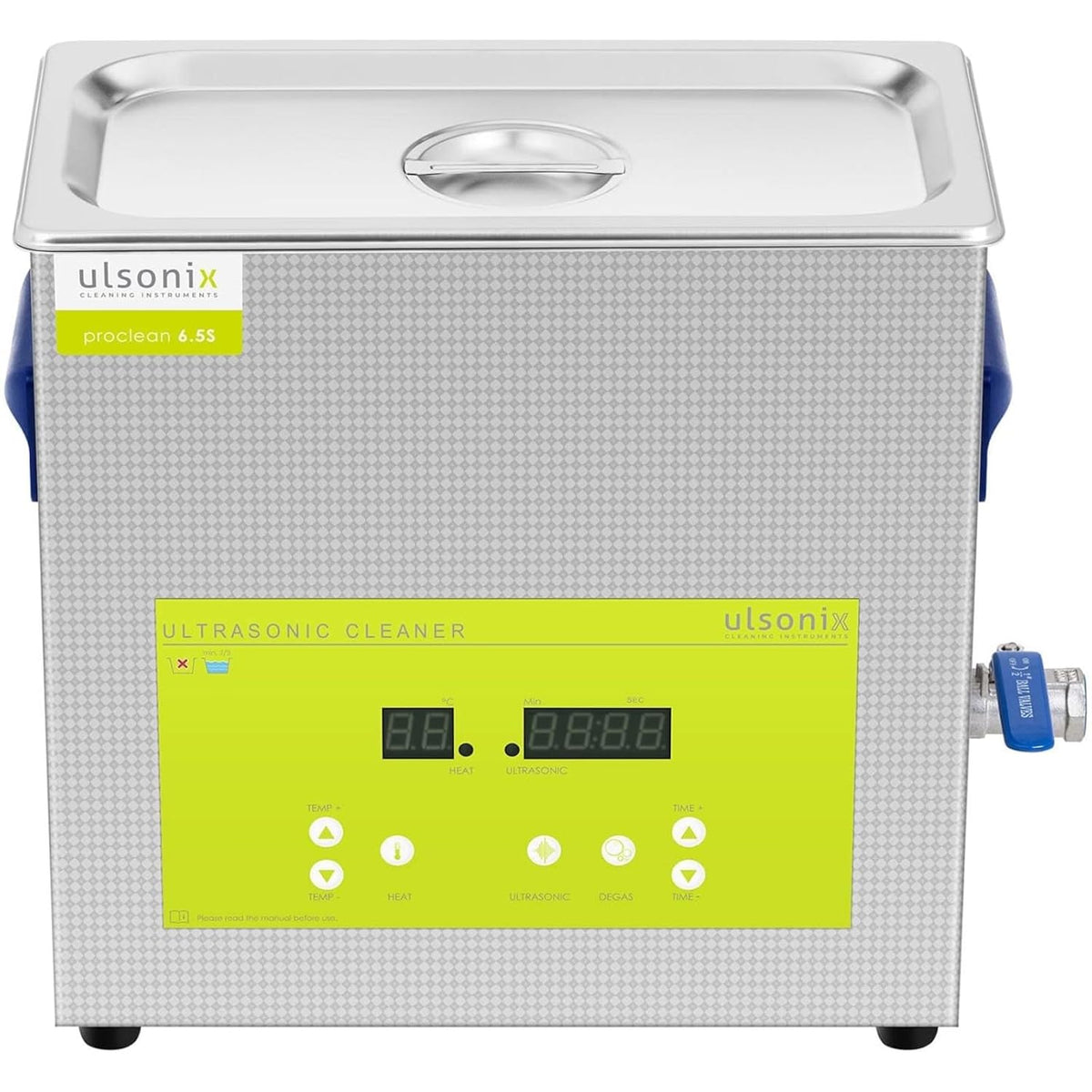 Ultrasoon Reinigingsapparaat – Ultrasone Reiniger – Ultrasoon Bad – Sieradenreiniger – Lab Reinigingsapparaat – 6,5L Inhoud – 180W Met Degasfunctie