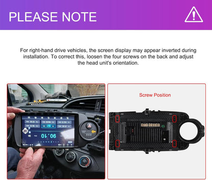 Autoradio Toyota Yaris Grmn – Multimedia Systeem – Navigatie Systeem – Inbouw Radio – DAB Radio – 7 Inch HD Touchscreen – Draadloze CarPlay & Android Auto
