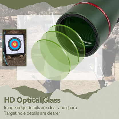Spotting Scope – Verrekijker – Afstandskijker – Jachtkijker – Vogelkijker – 20-60x Zoom – 80mm Lens met HD FMC Coating