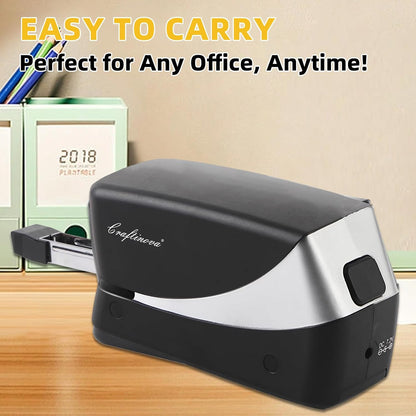 Electric Stapler, 25 Sheet, Include 2000 Staples and 1 Remover, Jam Free, Professional and Home Office Stapler,Battery not Included,AC or Battery Powered. - QUORE