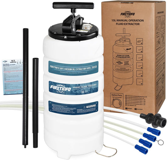FIRSTINFO 6.5L Handmatige bediening Olie of Fluid Extractor Bloeder