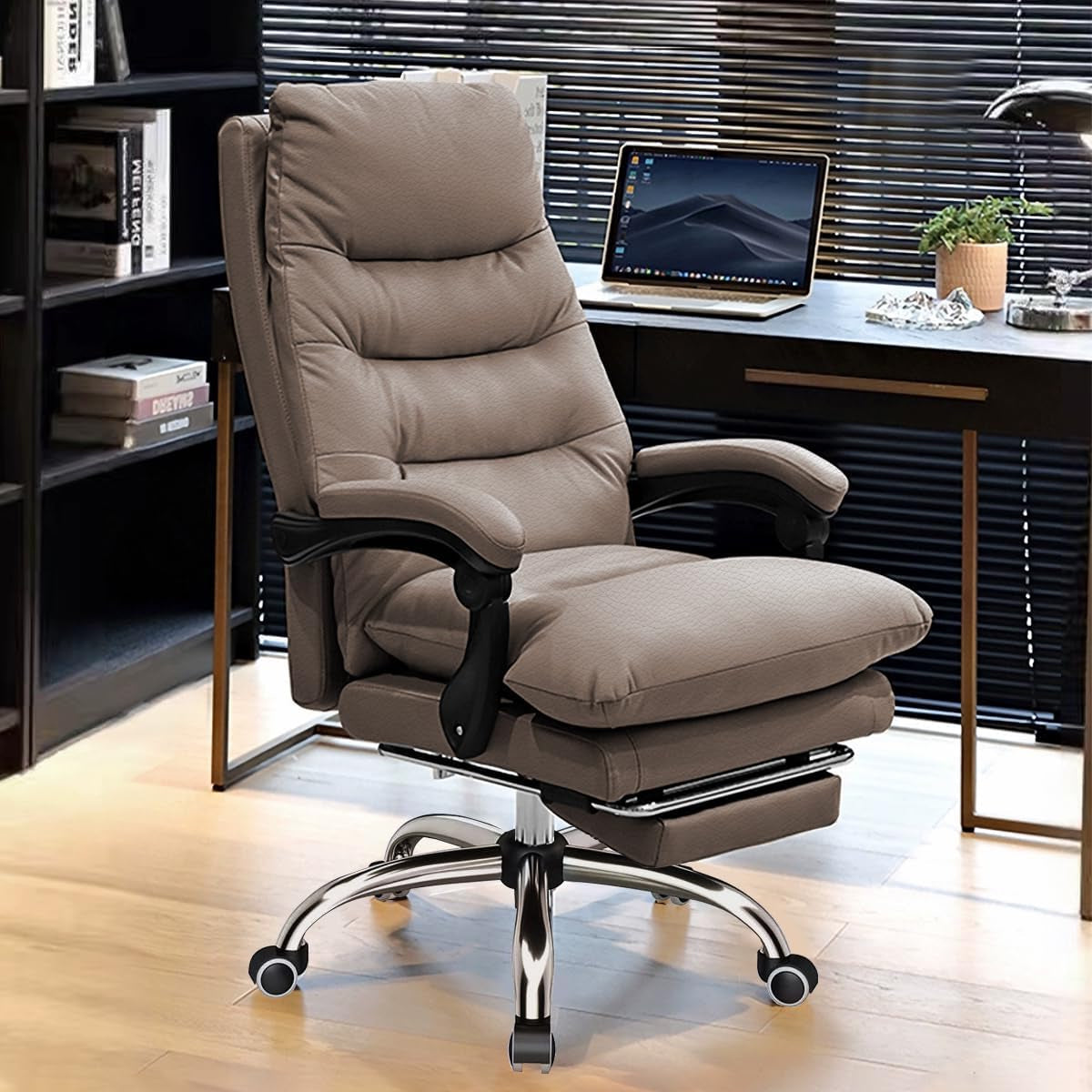 Office Chair with Footrest · Gaming Chair · Ergonomic Executive Office Chair · High Back Computer Chair - QUORE