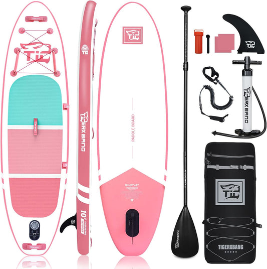 TIGERXBANG SUP Boards Stand Up Paddling Board, Opblaasbare Paddleboards Defender-Pro-collectie