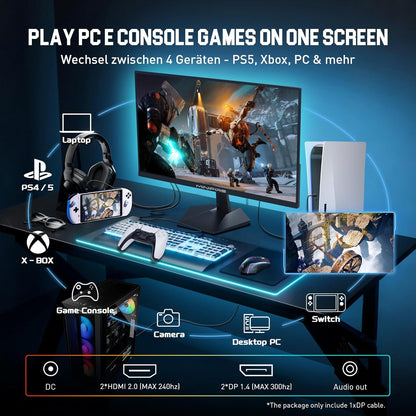 Minifire 25 inch Gaming Monitor (MFG25X1 Pro) - QUORE