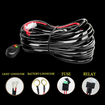 LED lichtbalk – Rijlicht – Verstraler – Werkverlichting – Offroad verlichting – 132 Cm / 52 Inch – 300W 16.800 Lumen – IP67 Waterdicht