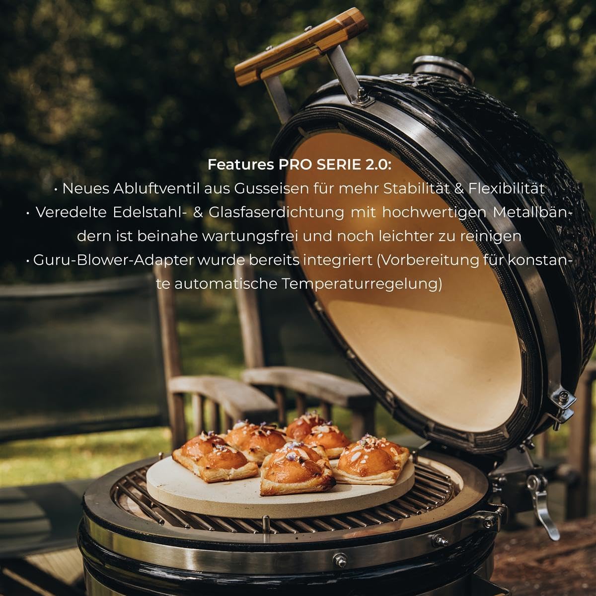 Monolith Icon BBQ – the Kamado table grill for on the go - QUORE