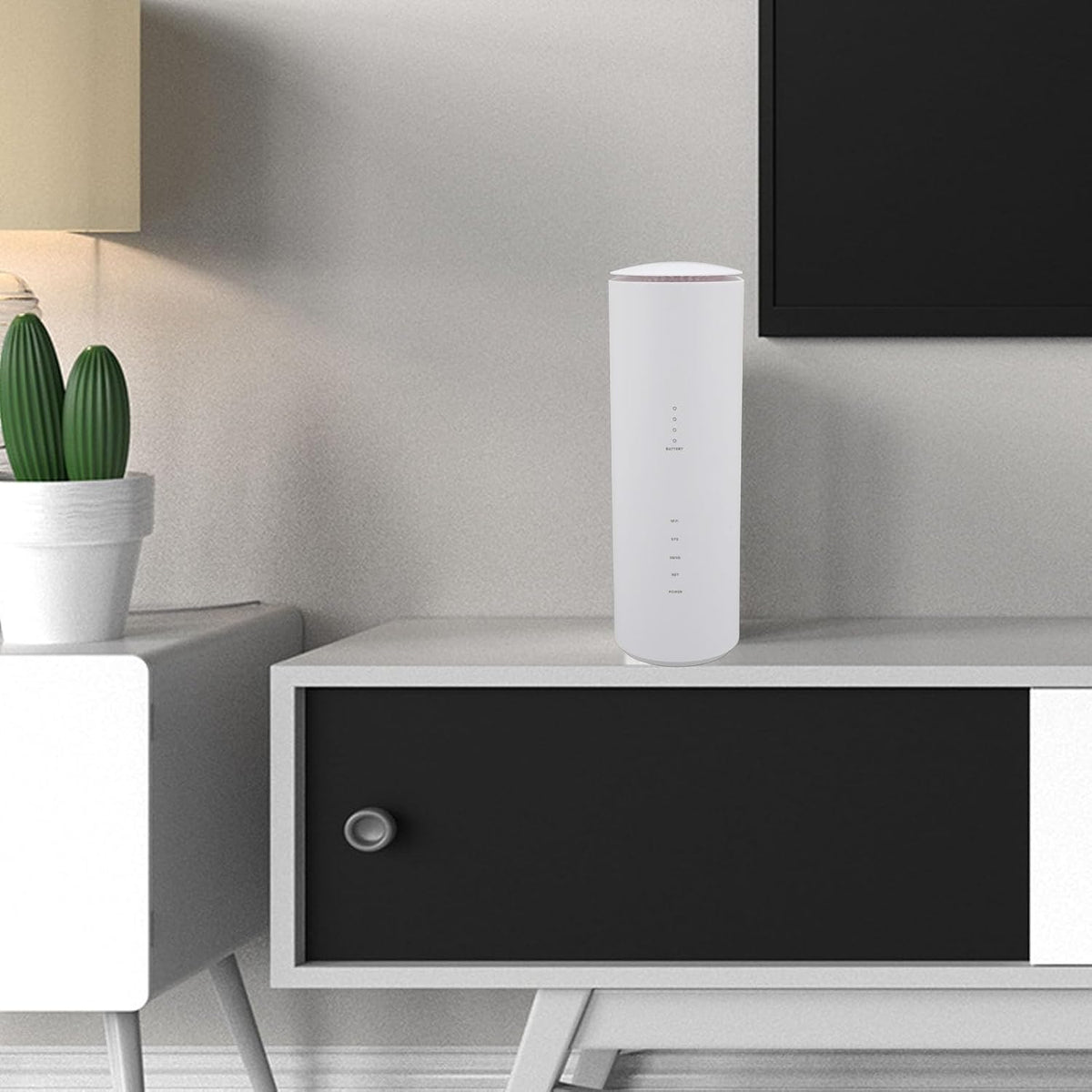Dual Band WiFi 6, 8 Antennes met Hoge Versterking, 5G CPE Simkaartrouter, 1201 Mbps, 574 Mbps, voor Thuis, op Kantoor, Camperreizen (EU-stekker)