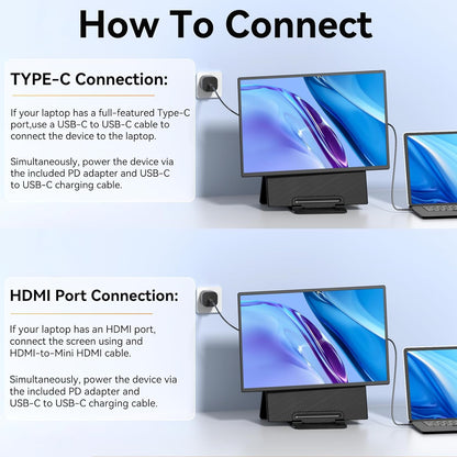 23,8 inch laptop scherm extender