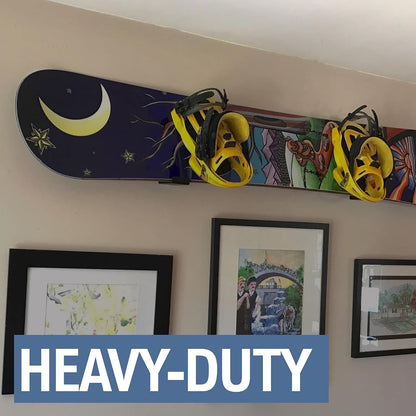 StoreYourBoard Het regelbare Rek van de Surfplankopslag, 4 Raad Muurzet Verton