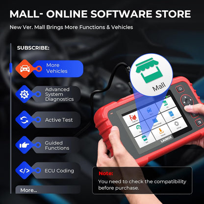 OBD2 Scanner – Diagnose Tool – Foutcode Lezer – Auto Scanner – ECU Scanner – All-System Diagnose – 8 Resetfuncties – Auto VIN Detectie