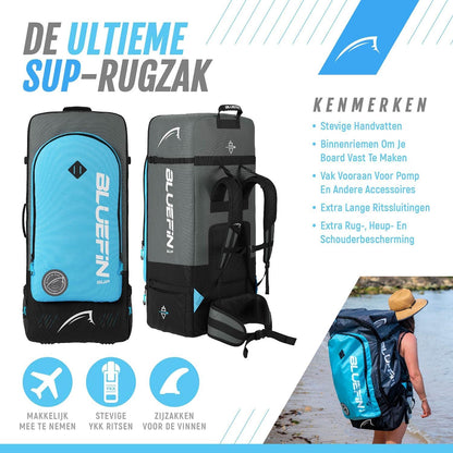 Bluefin SUP Cruise 10'8 Opblaasbaar Paddleboard voor volwassenen Makkelijk en Veilig Mee Te Nemen