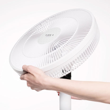 Stille Staande Ventilator – Ventilator Met Afstandsbediening – Vloerventilator – Slaapkamer Ventilator – Woonkamer Ventilator – 9 Snelheden – 19 W Laag Stroomverbruik