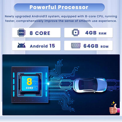 Hikity 10,25 inch 8 core 4+64GB Android Autoradio voor BMW 5 Series F10/F11 2012-2017 met NBT Systeem Draadloze CarPlay Android Auto Bluetooth Handsfree GPS WiFi DSP FM