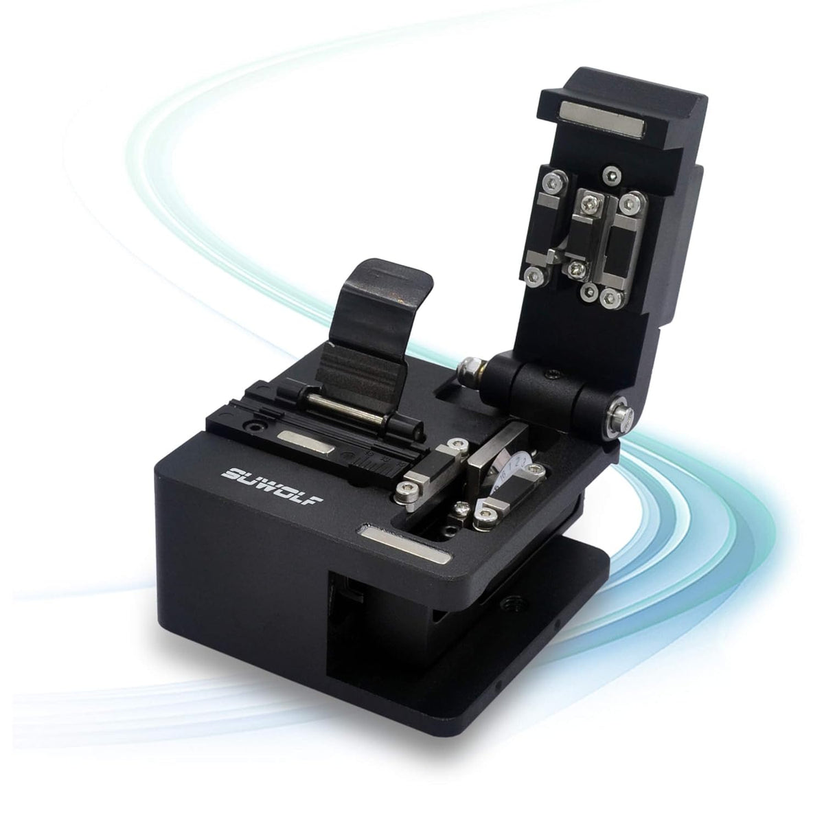 5" LCD Hohe Präzision Glasvezel Optische Lasmachine/Fiber Optische Fusion Splicer/Kern-zu-Kern Ausrichten Glasfaser Spleißen Technik für SM MM NZ-DS EDF Glasfaser mit Faserschneider (FS18-5)