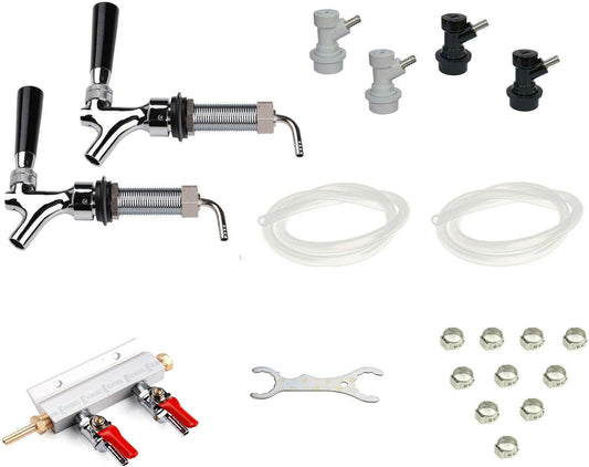 Triplej Ball Lock Bier Keg Kegerator Bier Conversie Kit (2-weg Kegerator Conversie Kit)