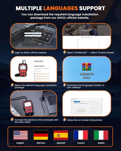 OBD2 Diagnose Tool – Auto Scanner – Foutcode Uitlezer – Autodiagnose Scanner – Auto Diagnoseapparaat – Real-Time Live Data – Breed Compatibel en Gebruiksvriendelijk
