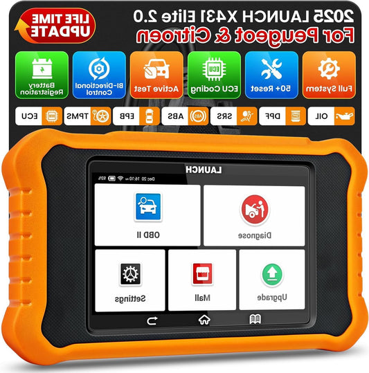 Diagnoseapparaat – OBD2 Scanner – Uitleesapparaat – Diagnose Tool – Auto Diagnose – Bidirectionele Controle – 50+ Speciale Functies – ECU Codering