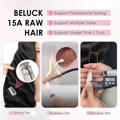 13x6 HD Lace Front Pruik – Pruik van Echt Haar – Haarpruik – Lace Wig – Human Hair Pruik – HD Transparant Swiss Lace – 18 Inch Body Wave
