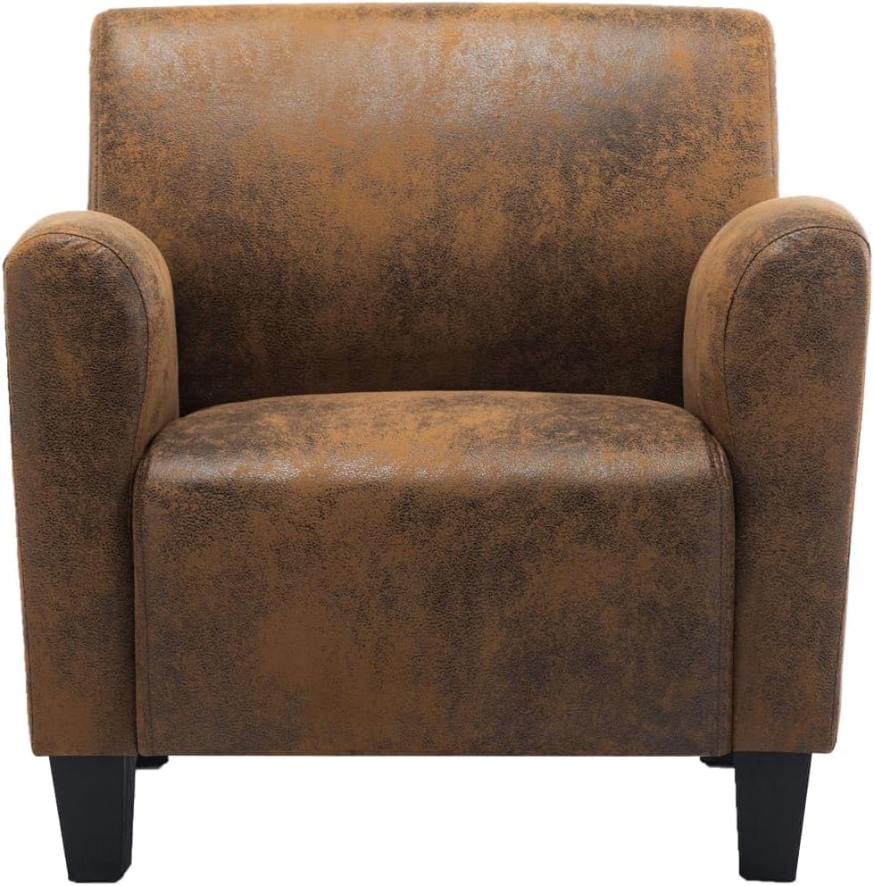 Relaxstoel – Fauteuil – Lounge Stoel – Zitzak – Leunstoel – Imitatie Suède – Ergonomisch Design – Robuuste Constructie