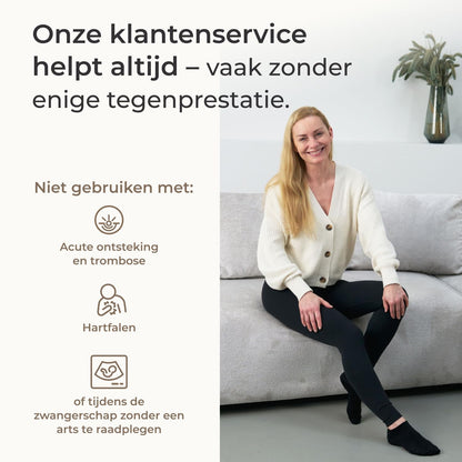 Venen Engel 6 Premium Recovery Boots 6 Massageprogramma’s – Medisch Gecertificeerd voor Veneuze & Lymfatische Aandoeningen – Behandeling van Cellulite – Aanvulling op Lymfedrainage