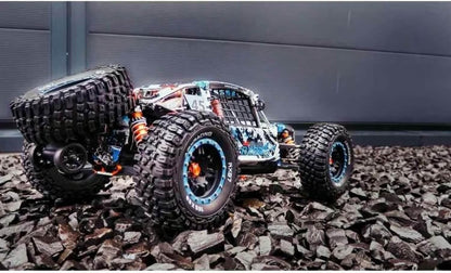 Buggy – RC Wagen – Offroad Auto – Racewagen – 1:7 Schaal – 4WD Systeem – Hoogwaardig 4 mm Aluminium Chassis – Borstelloze Motor 2000KV