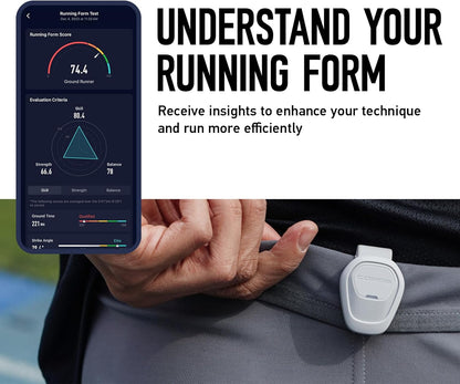 COROS POD 2, horlogesensoraccessoire, nauwkeurige afstandsmeting, gevoeliger realtime tempo, verbeterde GPS-gegevens, te bevestigen aan schoenen of riem, werkt alleen met COROS-horloges