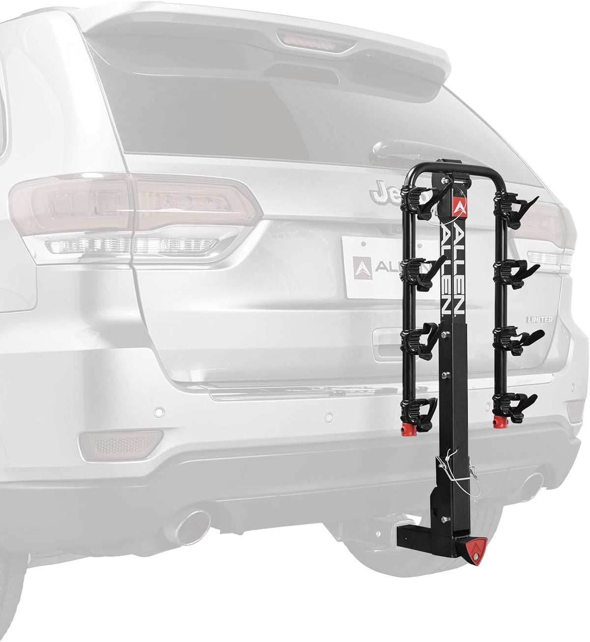 Allen Sports Deluxe 542QR 4 Bicycle Carrier with Quick Release Towbar - QUORE