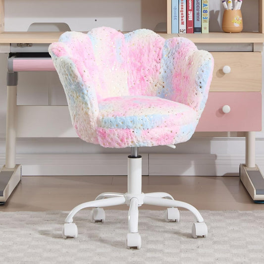 Kinderstoel – Bureaustoel – Kinderfauteuil – Kinderzetel – Kindersofa – Fluweelzachte Bekleding – 5 Zwenkwieltjes - QUORE