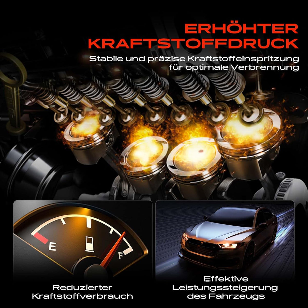 Hogedrukpomp – Brandstofpomp – Benzinepomp – Brandstofdrukpomp – Voor 4.4L Benzinemotor 2008-2014 – Elektrisch – 2-Polig
