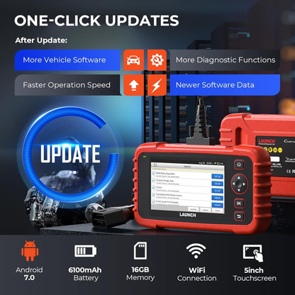 OBD2 Scanner – Diagnose Tool – Foutcode Lezer – Auto Scanner – ECU Scanner – All-System Diagnose – 8 Resetfuncties – Auto VIN Detectie