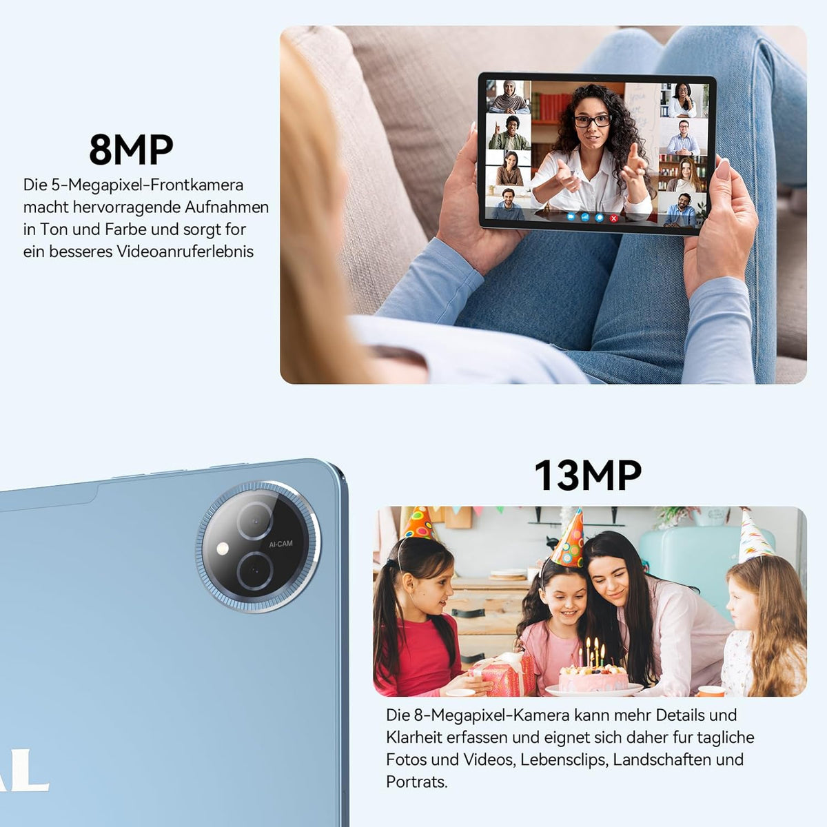 FEONAL 2025 nieuwste tablet 11 inch Android 15 tablets