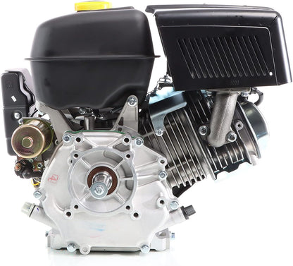 LIFAN 190 FD-B E-Start benzinemotor met 15 pk 1-cilinder voor kleine machines en karts, luchtgekoelde 4-taktmotor met 25 mm krukas, OHV-kleppenaandrijving en 420 cc cilinderinhoud