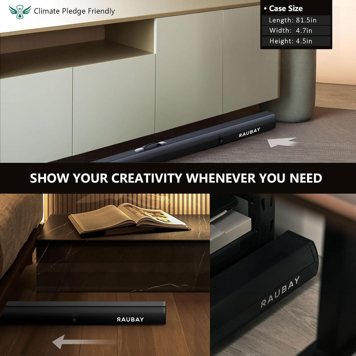 【Bredere stijl】 RAUBAY 200 x 200 CM groot opvouwbaar groen scherm achtergrond draagbaar intrekbaar Chroma Key paneel fotoachtergrond met standaard voor videoconferentie, fotostudio, streaming