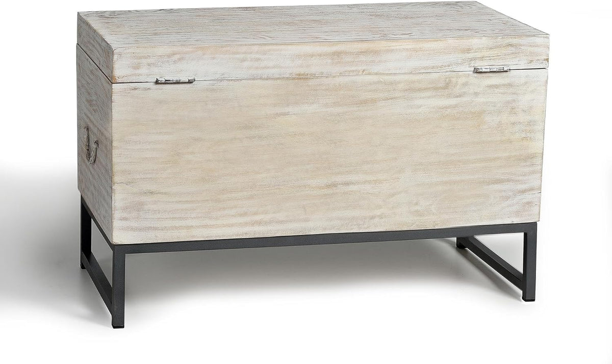 Bouwen Madera de Mango y Base de Metal