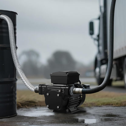 Brandstoftransferpomp – Dieseltransferpomp – Dieselpomp – Brandstofpomp – Oliepomp – 230 V Elektrisch – 60 l/min Met Automatische Uitschakeling