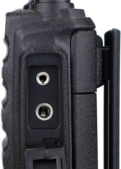 Retevis RT24 Professionele Portofoons met Headset PMR446 Vergunningsvrije Walkie Talkies 16 Kanalen CTCSS/DCS VOX Oplaadbaar Walkie Talkies met EU-stekker Laadstation en Lithium-ionbatterij (10 Stuks, Zwart)