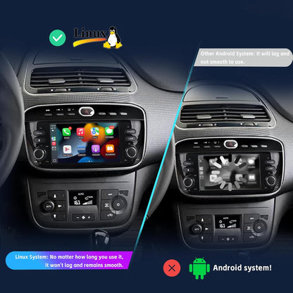 Autoradio – Car Stereo – Auto Multimedia – Inbouw Radio – Dashboard Radio – Draadloze CarPlay & Android Auto – 7-Inch IPS Touchscreen