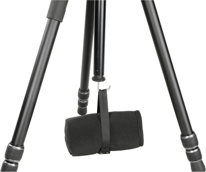 Statief – Camerastatief – Fotostatief – Tripod – Driepoot – 3-Delig Aluminium – 15 Kg Draagvermogen, Dubbele As Kogelkop