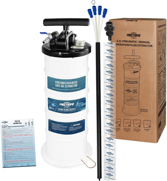 FIRSTINFO A1102EUY5 6,5L Manuele en Pneumatische | Oliepomp Vloeistof Afzuigpomp | Olie Afzuigpomp | voor Auto's, Motorfietsen, Motoren