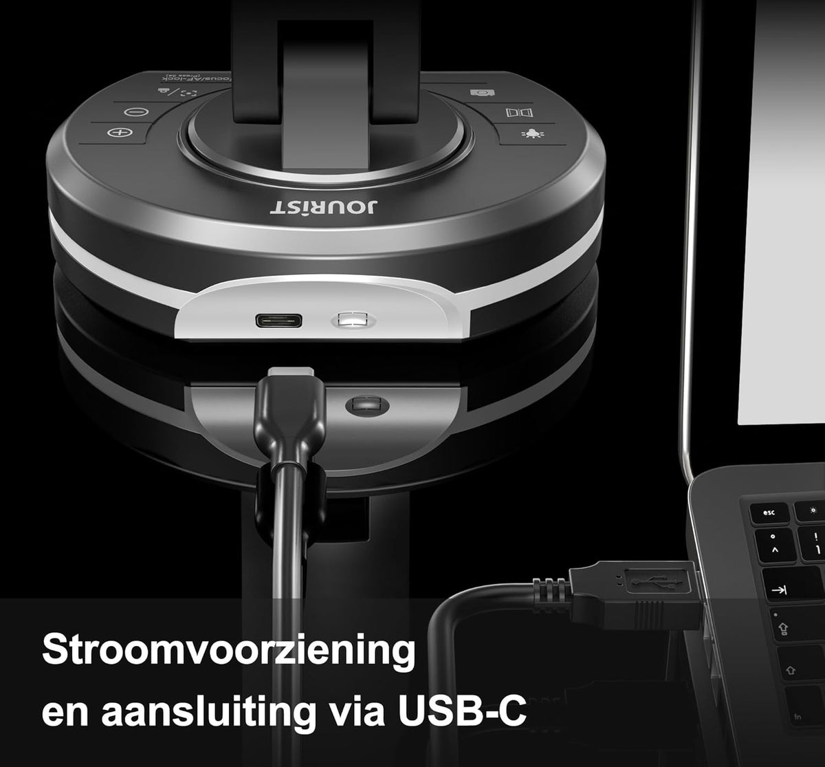 JOURIST DC530 Documentencamera, visualiser voor A3-formaat met 13 MP voor Windows, MacOS, Chromebook en Linux